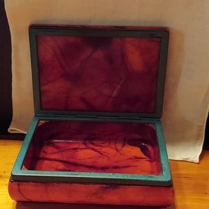 Vintage alabaster box